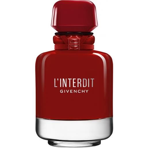 Givenchy l'interdit eau de parfum rouge ultime 80 ml