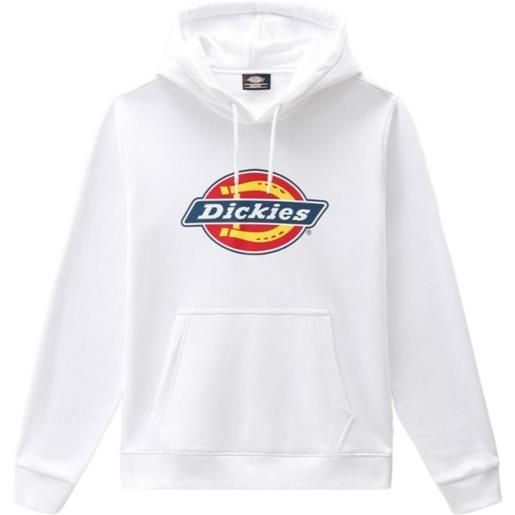 DICKIES maglia icon logo hoodie uomo white
