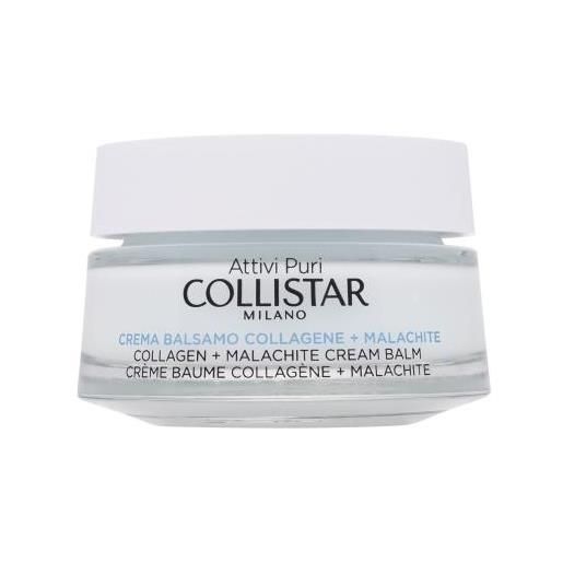 Collistar pure actives collagen + malachite cream balm crema antirughe rassodante 50 ml per donna