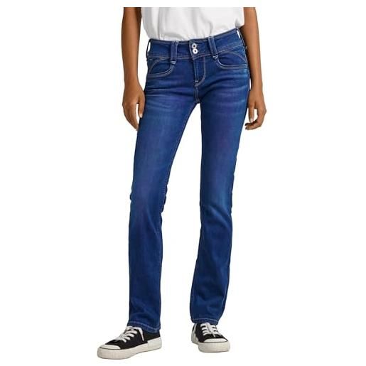 Pepe Jeans new gen, jeans donna, blu (denim-cs6), 26w / 32l
