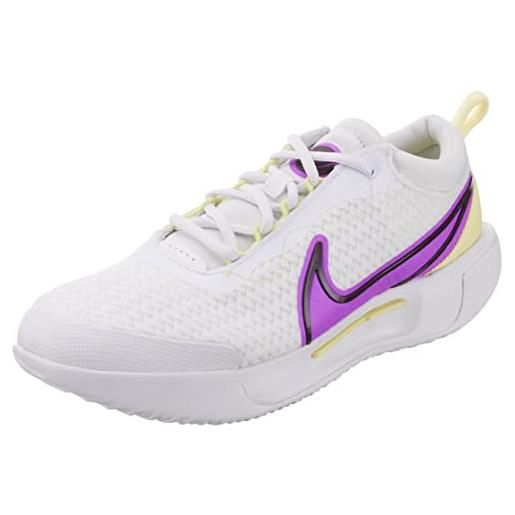 Nike w zoom court pro hc, sneaker donna, adobe/med soft pink-obsidian-white, 39 eu