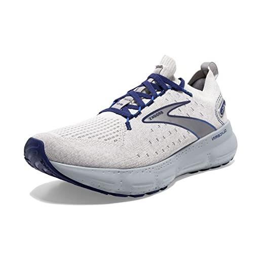 Brooks glycerin stealth. Fit 20, sneaker uomo, surf the web/peacoat/white, 45 eu