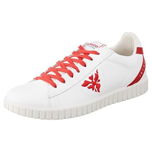 IGI&CO uomo umb 16343 scarpe con lacci, bianco bianco rosso, 42 eu