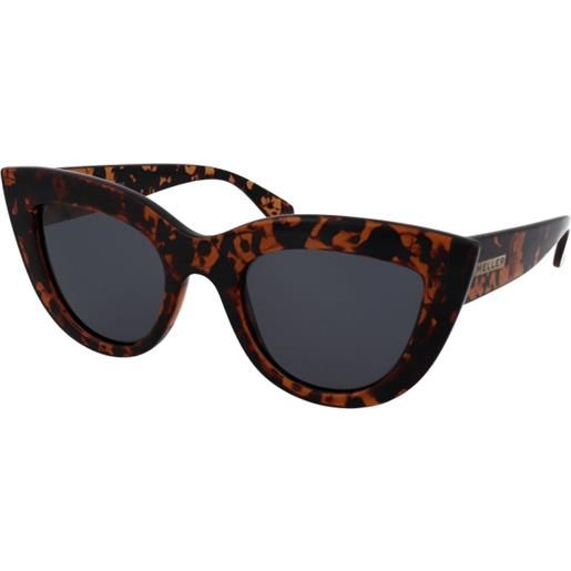 Meller karoo tigris carbon | occhiali da sole graduati o non graduati | unisex | plastica | cat eye | havana, marrone | adrialenti