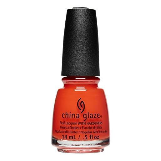 China Glaze nail lacquer sunset seeker (red orange matte) - 14 ml