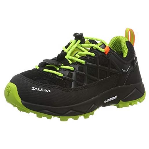 Salewa jr wildfire waterproof scarpe da trekking e da escursionismo donna , black out/cactus, 31 eu