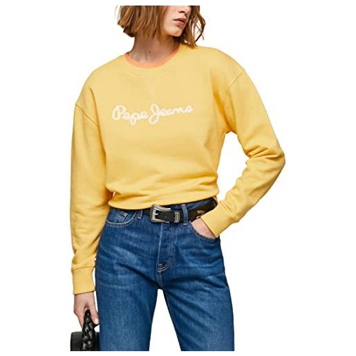 Pepe Jeans nanettes, maglione donna, giallo (shine), xl