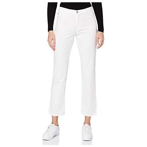 BRAX carola smart cotton pantaloni, bianco (white 99), w34/l34 (taglia unica: 44l) donna