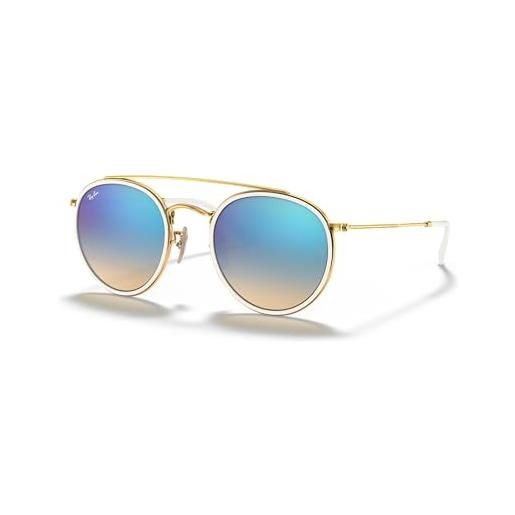 Ray-Ban rb 3647n occhiali da sole, oro (gold), 51 mm unisex-adulto