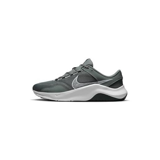 Nike legend essential 3, sneaker uomo, photon dust/anthracite-cool grey, 44 eu
