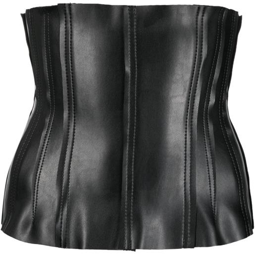 Norma Kamali corsetto grace - nero