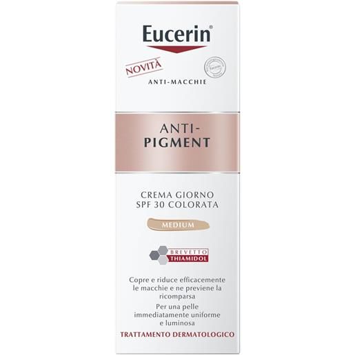 Eucerin beiersdorf Eucerin anti-pigment giorno spf30 colorato medium 50 ml