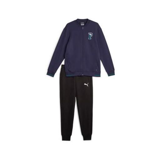 PUMA baseball sweat suit blu (06)