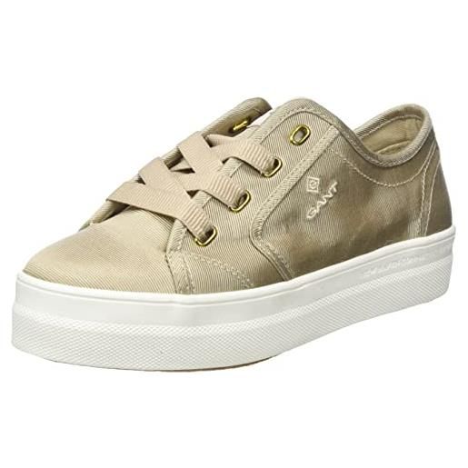 Gant footwear leisha, scarpe da ginnastica donna, beige, 41 eu