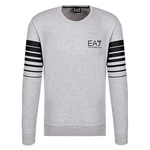 Emporio Armani felpa sweatshirt uomo ea7 3ypm91 pj05z (grigio, l)