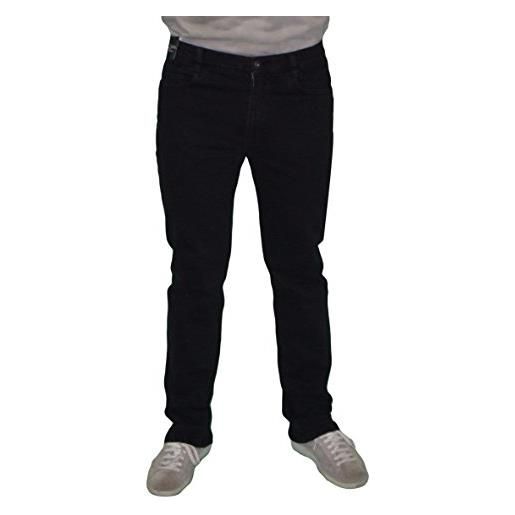 SEA BARRIER jeans uomo cotone elasticizzato nero art amos da tg 46-62