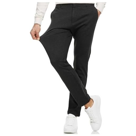 Indicode uomini rodekro pants | pantaloni in tessuto stretch black 31/34