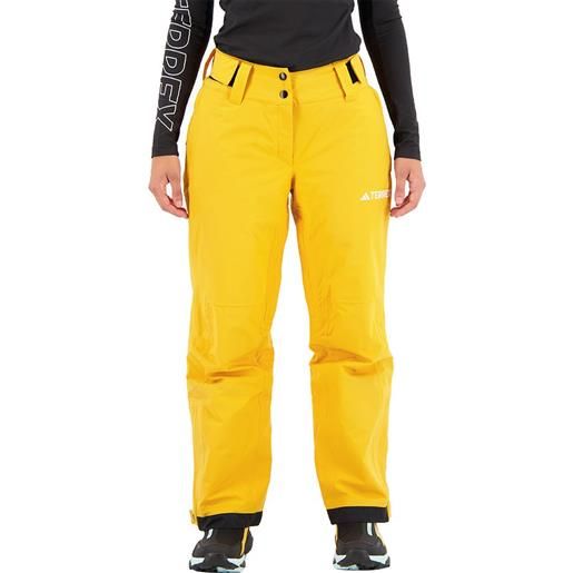 Adidas xpr 2l insulate pants giallo 34 / short donna