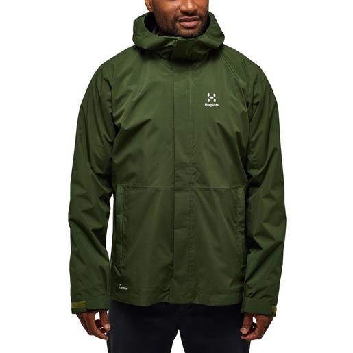 Haglofs gran 3in1 proof jacket verde s uomo