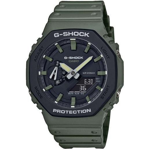 G-Shock orologio G-Shock gs basic verde multifunzione uomo ga-2110su-3aer