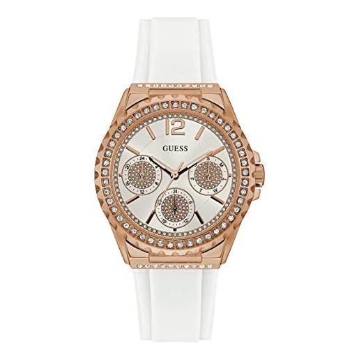 GUESS factory rose gold-tone multifunction watch