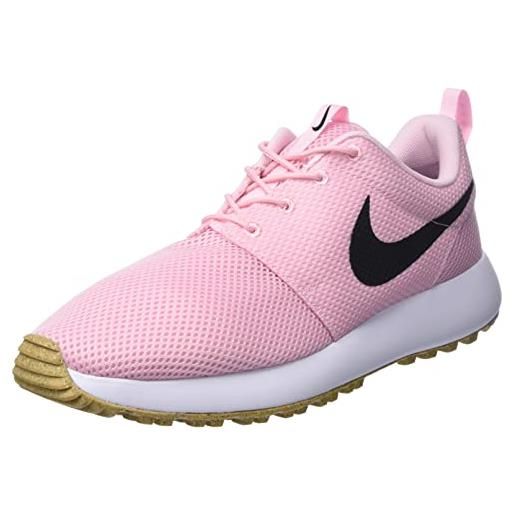 Nike roshe 2 g, sneaker uomo, med soft pink/black-white, 42.5 eu