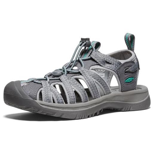 KEEN whisper, sandali donna, blu (smoke blue), 39.5 eu