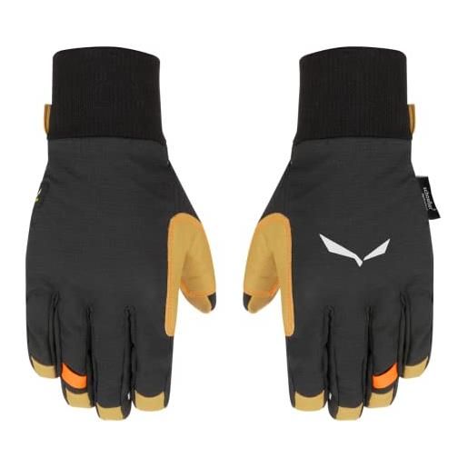 SALEWA ortles dst/am m gloves guanti, black out/2500/4570, l uomo