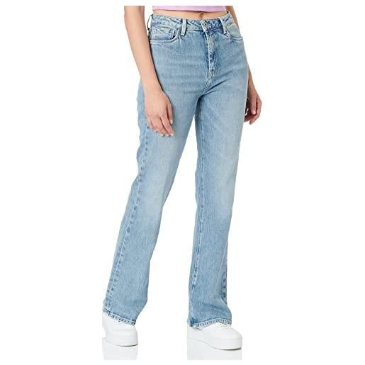 Pepe Jeans dion flare, jeans donna, blu (denim-mh5), 25w / 32l
