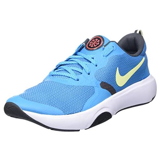 Nike city rep tr, scarpe da allenamento uomo, blu (blue lightning citron tint anthracite), 38.5 eu