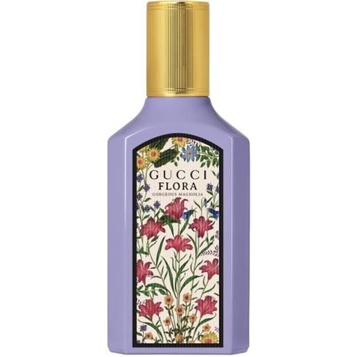 Gucci Gucci flora gorgeous magnolia eau de parfum donna, 50-ml