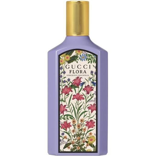 Gucci Gucci flora gorgeous magnolia eau de parfum donna, 100-ml