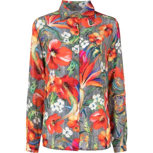 Amir Slama camicia a fiori - multicolore
