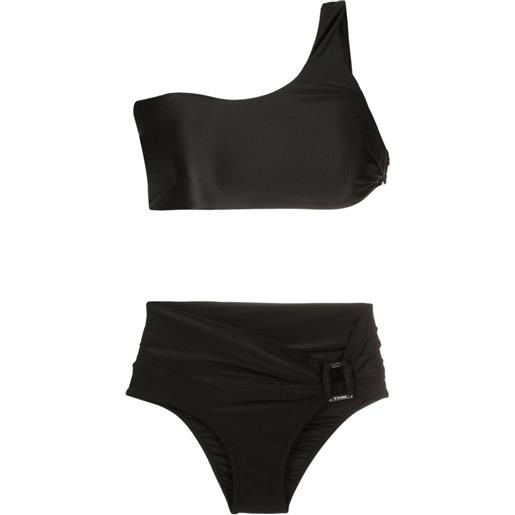 Amir Slama set bikini con fibbia - nero