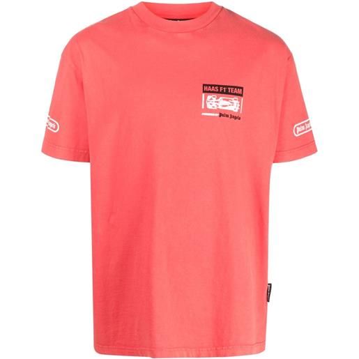 Palm Angels t-shirt con stampa monza Palm Angels x haas f1 team - rosso