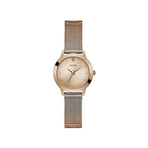 GUESS chelsea orologio donna analogico/digitale in acciaio, cristalli - gu. W1197l6