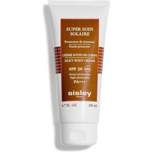 Sisley super soin solaire crème soyeuse corps spf30 200ml crema solare corpo alta prot. 