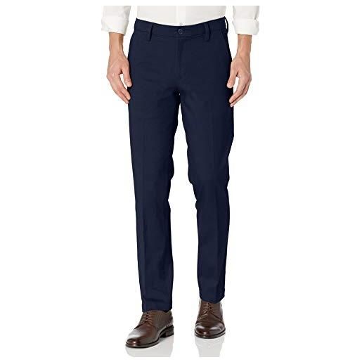 Dockers men's straight fit workday khaki smart 360 flex pants d2, black (stretch), 40w x 32l