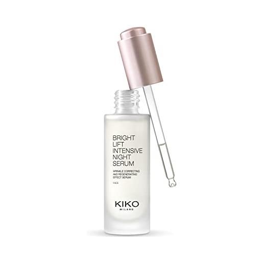 KIKO milano bright lift intensive night serum | siero viso correttivo per rughe ad effetto rigenerante