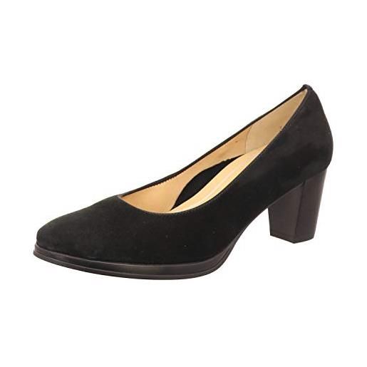 Ara orly 1213436 scarpe con tacco donna, nero (schwarz 01), 38 eu