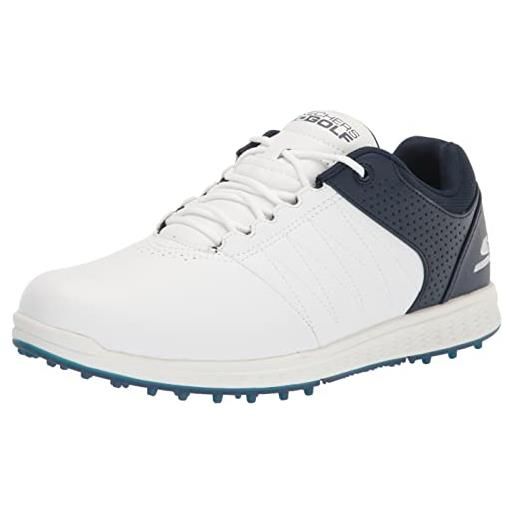 Skechers pivot spikeless golf shoe, scarpe uomo, nero, 42.5 eu