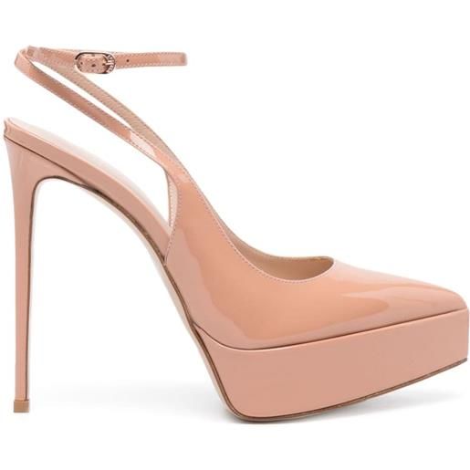 Le Silla pumps uma con cinturino posteriore 140mm - rosa