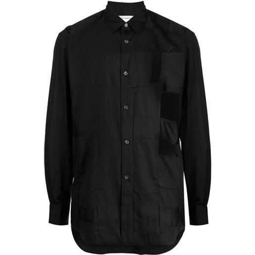 Comme Des Garçons Shirt camicia con dettaglio cut-out - nero