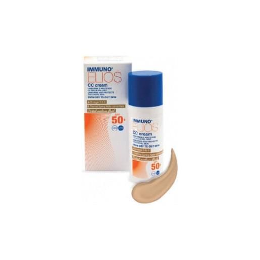 MORGAN SRL immuno elios cc cream spf50+ tinted medium 40 ml