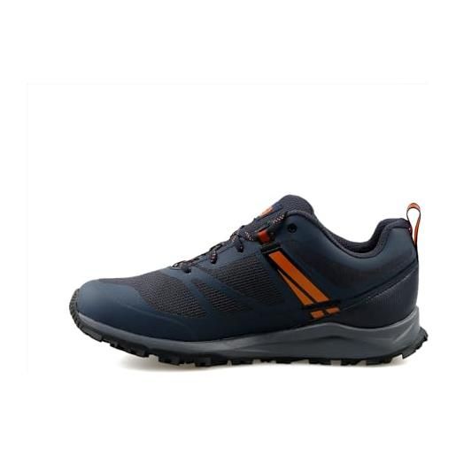 The North Face litewave, scarpe da passeggio uomo, tnf black zinc grey, 40.5 eu