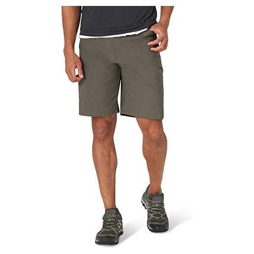 Wrangler authentics-pantaloncini cargo da uomo comfort flex pantaloni, sagebrush, 33w