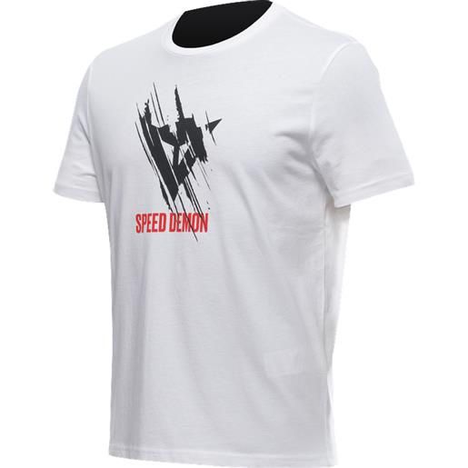 DAINESE t shirt dainese tarmac brillant bianco
