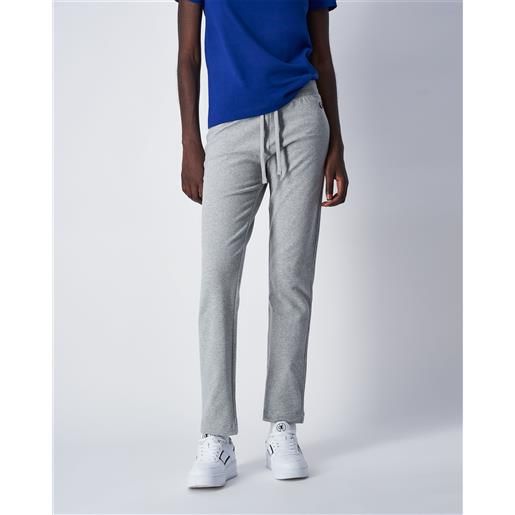 Champion pantaloni con coulisse regular fit grigio donna