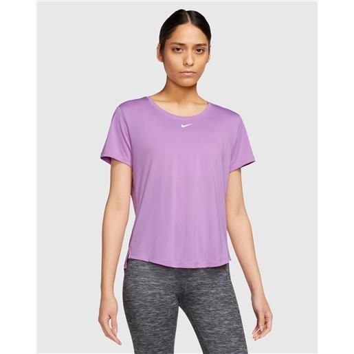 Nike t-shirt dri-fit girocollo rosa donna