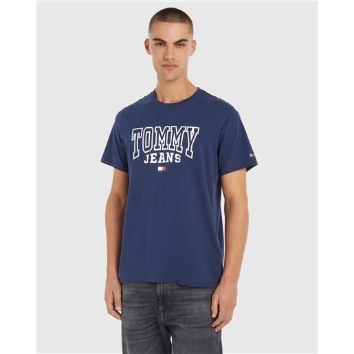 Tommy Hilfiger t-shirt regular entry graphic blu uomo